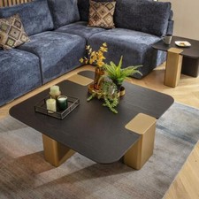 Large Modern Square Black