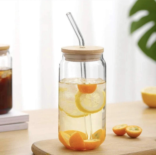 Glass smoothie iced coffee - iced,