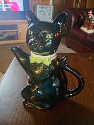 Vintage tony wood black cat - tony,