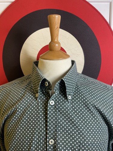 Pellicano green white polka - &,