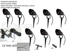 Full Kit 12 v volt 3W LED IP65