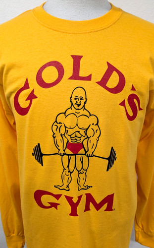 Gold gym men logo - gold's, t-shirt
