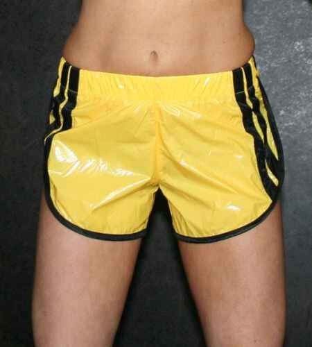 Pvc gloss nylon shorts hot - pvc,