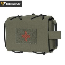 IDOGEAR Tactical Medical Pouch Detachable First Aid Kit Laser Cut MOLLE Military