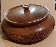 Large chunky Vintage carved