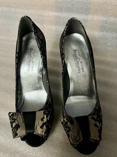 Russell bromley lace peep - bromley,
