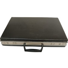 Samsonite black hard briefcase - black,