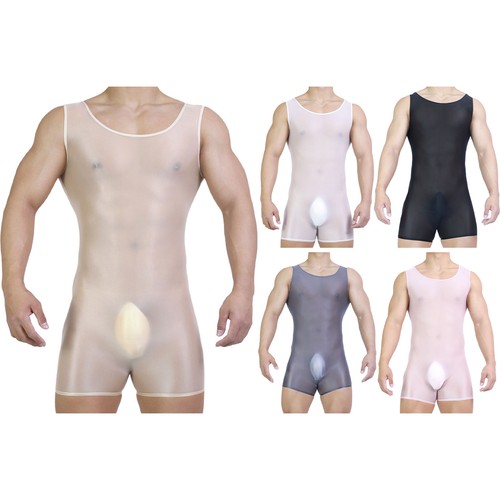 Men bodysuit tights sheer - men,