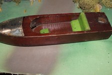 Handcrafted Wooden Speed Boat