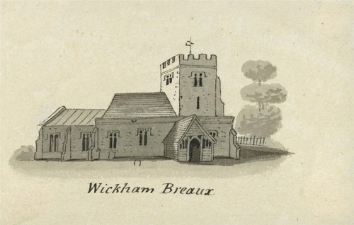 Wickhambreaux church kent - church,