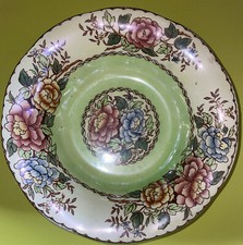 MALING PEONY ROSE RIMMED BOWL