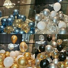 10-50 CHROME BALLOONS METALLIC