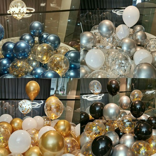 Chrome balloons metallic - chrome,