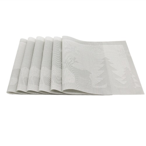 Tts set 6pcs pvc placemats - set, of