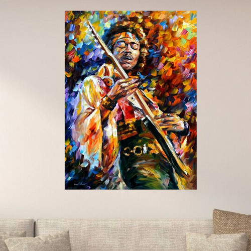 Leonid afremov jimi hendrix - leonid,
