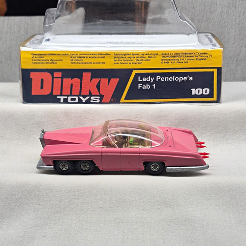 Dinky toys thunderbirds fab - fab, 1