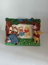 Vintage Disney Store Winnie The Pooh 6"x4" Photo Frame Eeyore Tigger Piglet