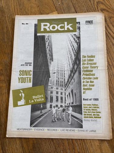 Boston rock magazine 1989 - rock,