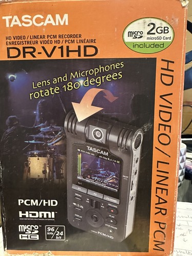 Tascam v1hd 24bit 96khz - tascam, 24bit/96khz