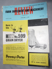 Farm Implement & Machinery Review Magazine - January '63 - Great Read & Good Ads