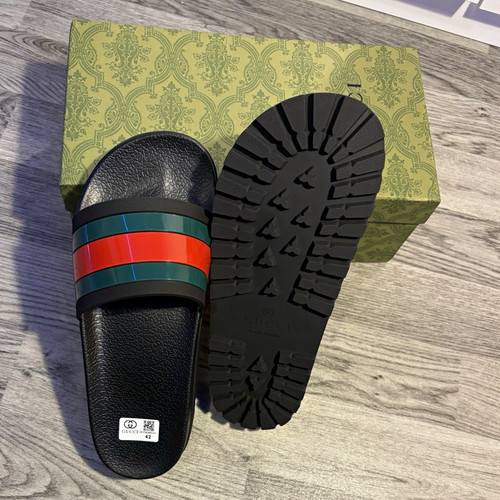Gucci men black rubber - black,
