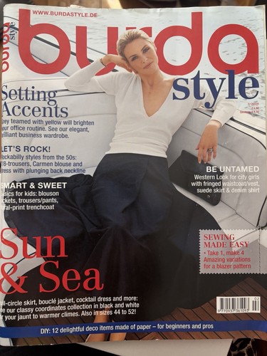 Burda style sewing magazine - burda,