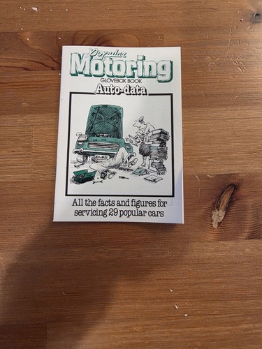 Popular motoring glovebox book - popular,