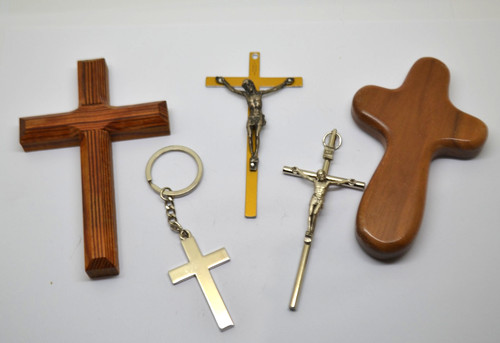 Job lot vintage crucifix - job,