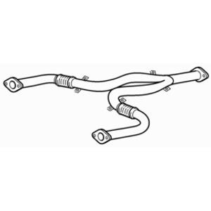 Quality front exhaust down - front, y