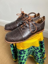 Cydwoq Handmade Leather Oxford Shoes Size 41 /UK 7.5