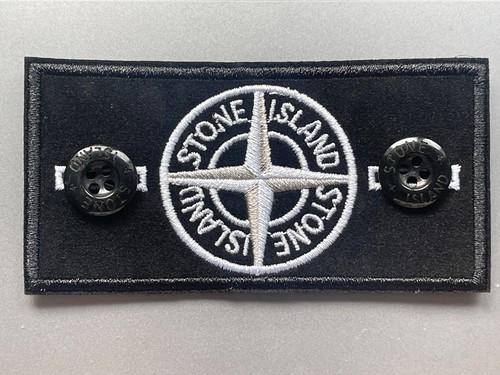 Stone island replacement badge - stone,