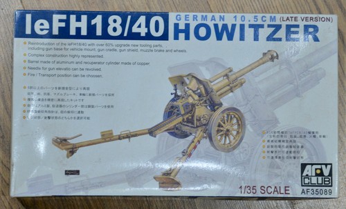 Afv club lefh howitzer - lefh, 18/40