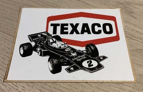 Vintage sticker texaco - sticker, f1