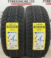 2 X 195 45 16 SONIX WINTER 195/45R16 84V XL BRAND NEW TYRES ❄️