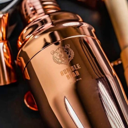 Copper cocktail shaker piece - cocktail, 5