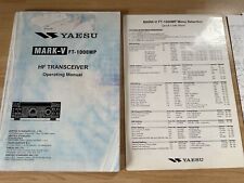 Yaesu FT 1000 MK V Operating Manual With Schematics