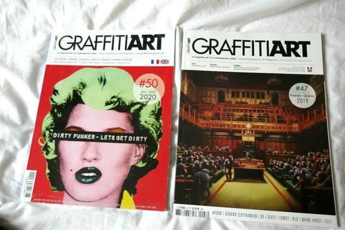 Banksy graffiti art magazines - banksy,