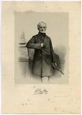 Antique Print-B. J. VAN