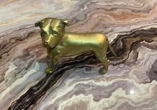 Vintage Solid Brass Terrier