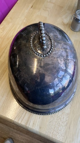 Large antique silver - a,