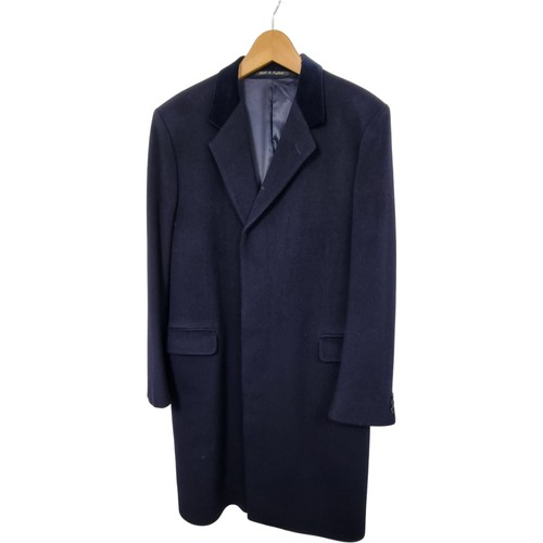 Men overcoat cashmere - men's, long