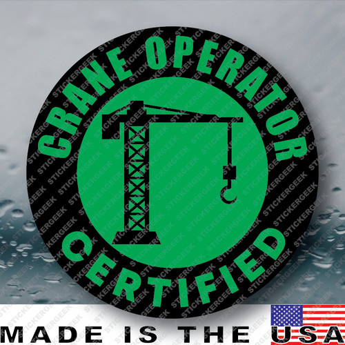 Crane operator certified funny - operator,