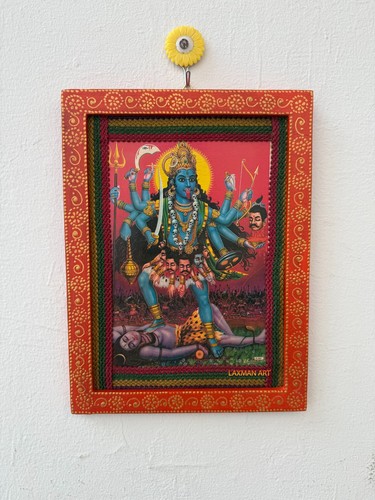 Vintage goddess kali shiva - vintage,