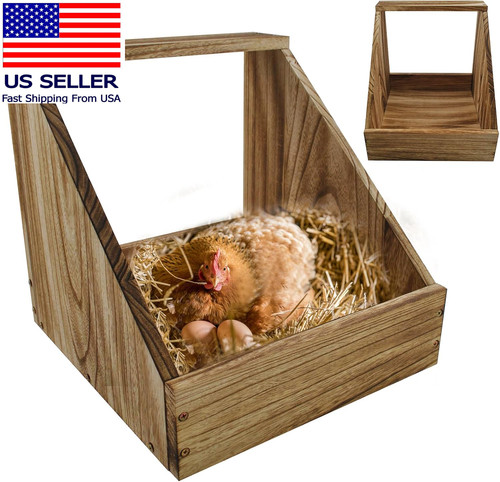 Chicken nesting box wood - chicken,