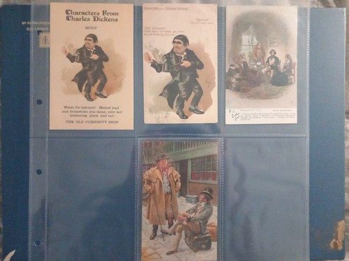 Charles dickens postcards - 4,