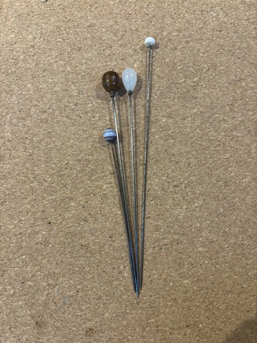 Vintage hat pins - 4,