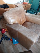 DFS Leather Armchair
