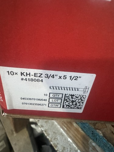 Hilti x 5 - 3/4,