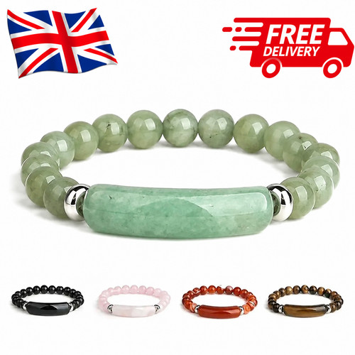 Handmade stone beaded healing - stone,