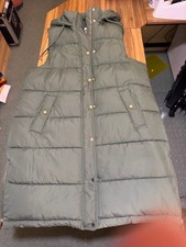 Ladies green gilet from Tesco